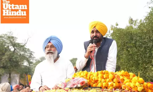 Massive Support for AAP Candidate Harmeet Singh Sandhu in Tarn Taran