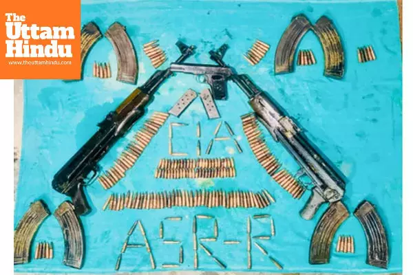 Punjab Police Foil Major Terror Plot; Huge Cache of Arms and 245 Live Cartridges Seized Near Indo-Pak Border