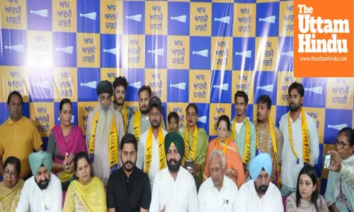 Inspired by the Work of the AAP Government, Many Leaders Joins AAP, Major Boost to Harmeet Sandhu’s Campaign