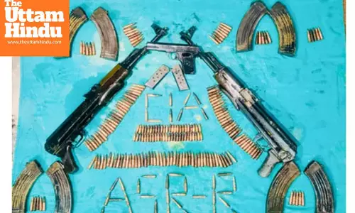 Punjab Police Foil Major Terror Plot; Huge Cache of Arms and 245 Live Cartridges Seized Near Indo-Pak Border