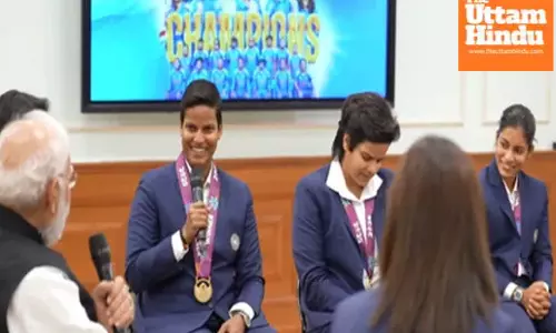 PM Modi’s fun chat with Deepti Sharma: Her answer on ‘Jai Shri Ram’ tattoo goes viral