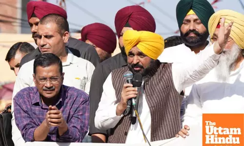 SON OF PUNJAB IS RUNNING PEOPLE’S GOVERNMENT: MESSAGE OF MAAN AND KEJRIWAL IN TARN TARAN