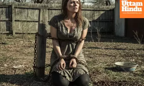 Horror unfolds: woman held hostage, found half-naked tied to pole by five friends