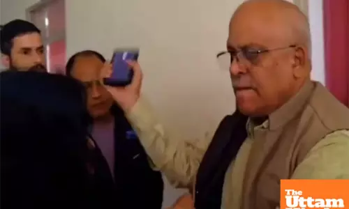 Education Directors scandalous outburst: Phone snatched, Journalist manhandled in office; video sparks outrage