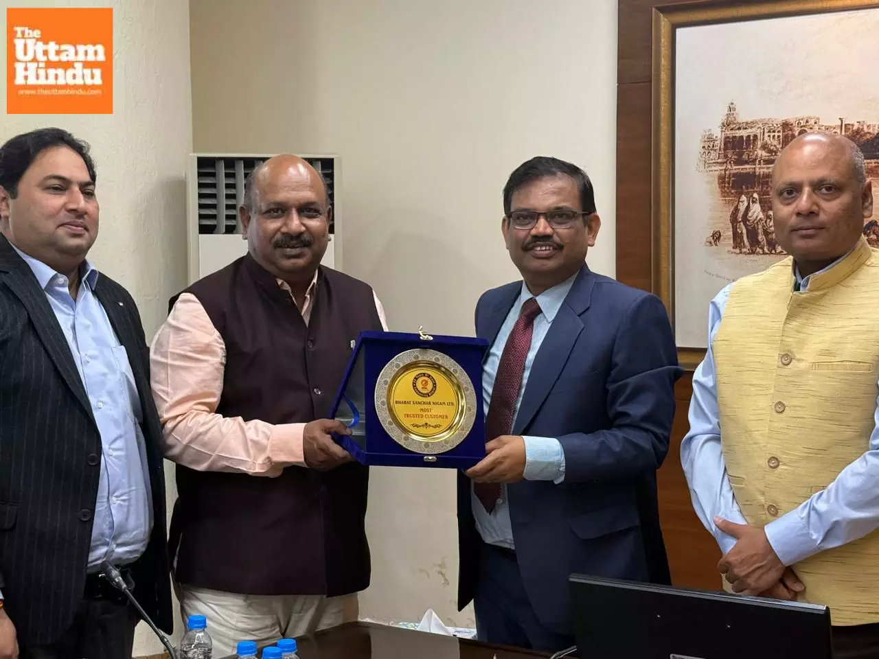 Punjab achieves the distinction of being the first state in the country to implement the BharatNet scheme