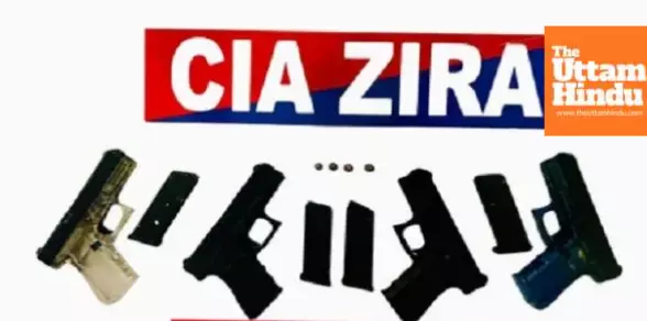 Ferozepur police busts Pakistan-based arms smuggling network, two smugglers arrested