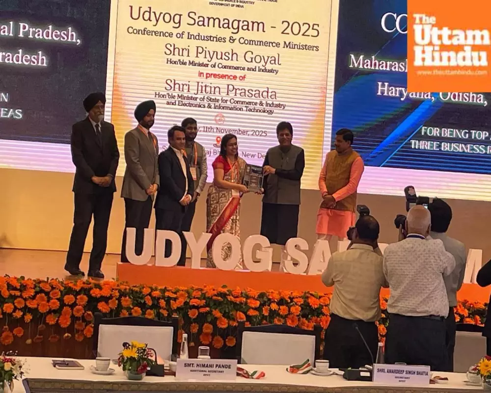 CM’S INDUSTRIAL FRIENDLY POLICIES BEAR FRUITS, PUNJAB BAGS TOP ACHIEVER AWARD FROM GOI