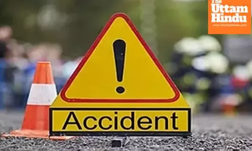 Tragic accident: High-speed car overturns, four youths killed on the spot