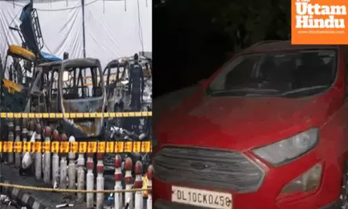 Delhi blast case breakthrough: Police recover suspicious red car from Faridabad