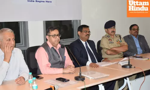 Chief Secretary K.A.P. Sinha reviewed preparations for the Martyrdom Centenary celebrations