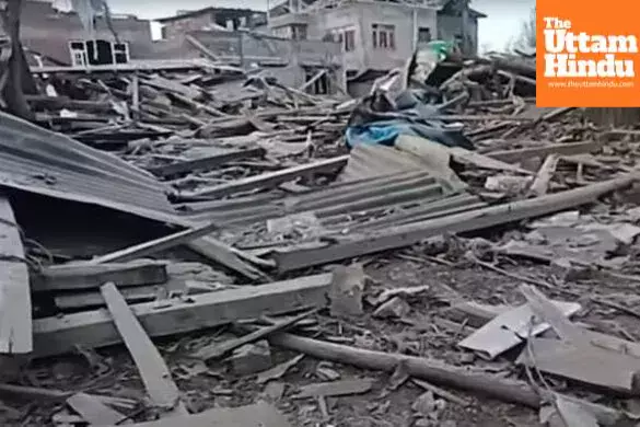 Delhi blast crackdown: Umar Nabi’s house demolished using IED in Pulwama Delhi blast crackdown: Umar Nabi’s house demolished using IED in Pulwama