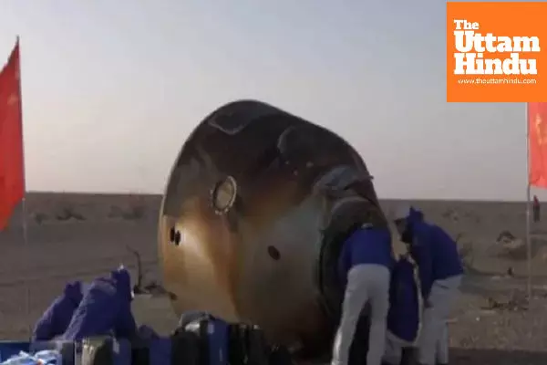 Three Crew Members of China’s Shenzhou-20 Spacecraft Safely Return to Earth