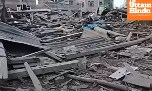 Delhi blast crackdown: Umar Nabi’s house demolished using IED in Pulwama