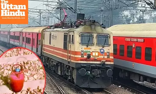 LPG Cylinder Found on Delhi–Howrah Track, Kaifiyat Express Driver Prevents Major Mishap