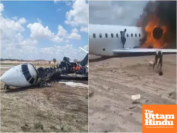 Horrifying plane crash: Ministers aircraft skids off runway, erupts in flames at airport, VIDEO surfaces Horrifying plane crash: Ministers aircraft skids off runway, erupts in flames at airport, VIDEO surfaces