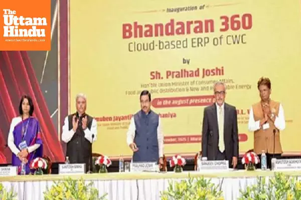 Centre launches digital initiatives to strengthen food storage and logistics systems