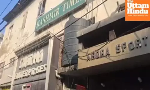 Raid at ‘Kashmir Times’ office in Jammu; cartridges, grenade pins recovered