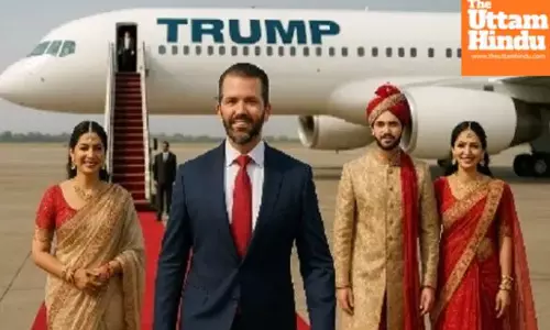 US President Donald Trump’s son attends royal wedding, plans visit to Taj Mahal