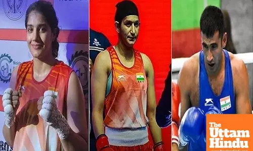 Haryana athletes shine at World Boxing Cup: Nupur Sheoran wins gold; Neeraj and Naveen bag bronze