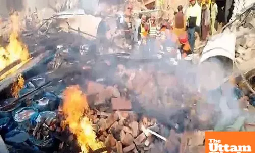 15 killed in devastating gas leak explosion at Pakistan factory