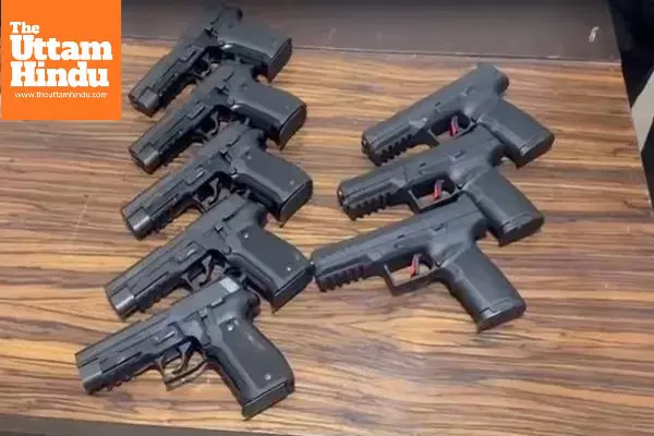 International Arms Smuggling Network Busted; 4 Arrested, Weapons Meant for Lawrence and Bambiha Gangs