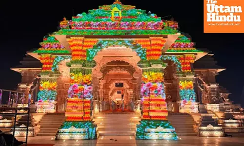 Ram Temple Flag Hoisted as Symbol of Devotion and Sacrifice in Ayodhya