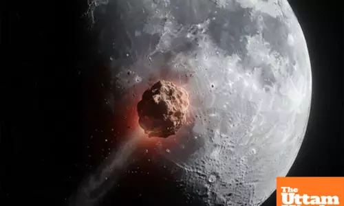 NASA warns asteroid impact could carve a kilometer‑deep crater on moon NASA warns asteroid impact could carve a kilometer‑deep crater on moon