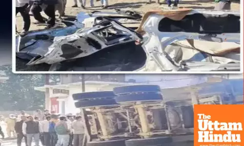 Dumper overturns on car carrying family to a funeral; all 7 killed on the spot