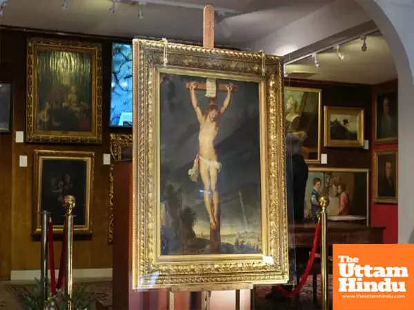 400‑Year‑old lost masterpiece resurfaces—sold for ₹24 crore, features rare blood‑and‑water crucifixion detail