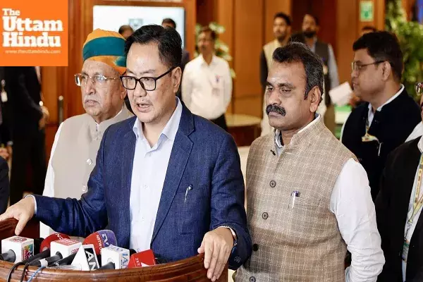Govt open to electoral‑reform talks, but let the listed business finish first : Kiren Rijiju