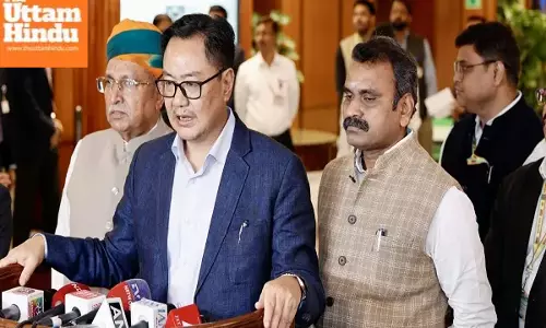 Govt open to electoral‑reform talks, but let the listed business finish first : Kiren Rijiju