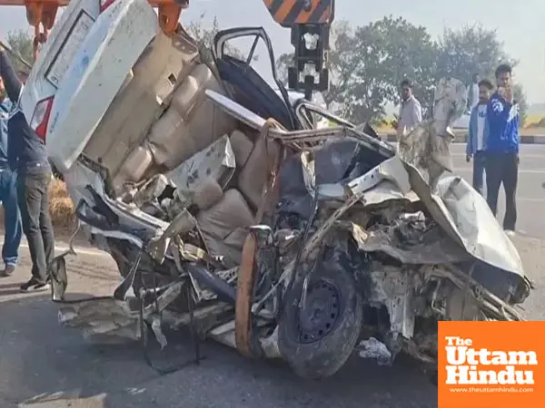 Blood on the highway: Runaway truck smashes into Punjab Roadways bus and a car, 3 dead in seconds
