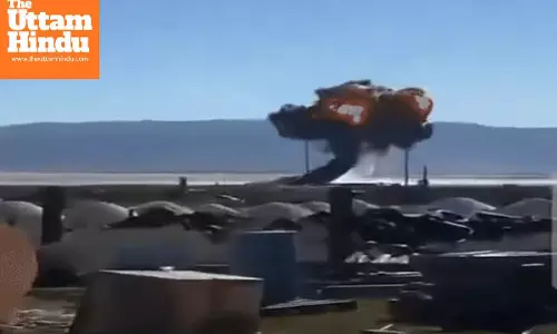 Major Accident in the US: F-16 Fighter Jet Crashes in California Desert, Pilot Narrowly Survives
