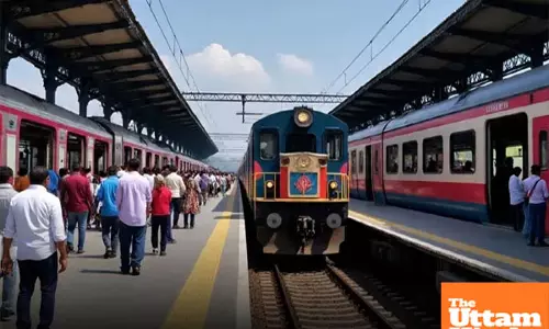 Scenic slower-than-a-bicycle train in India: 5 hours to cover 46 km, offering breathtaking views of paradise