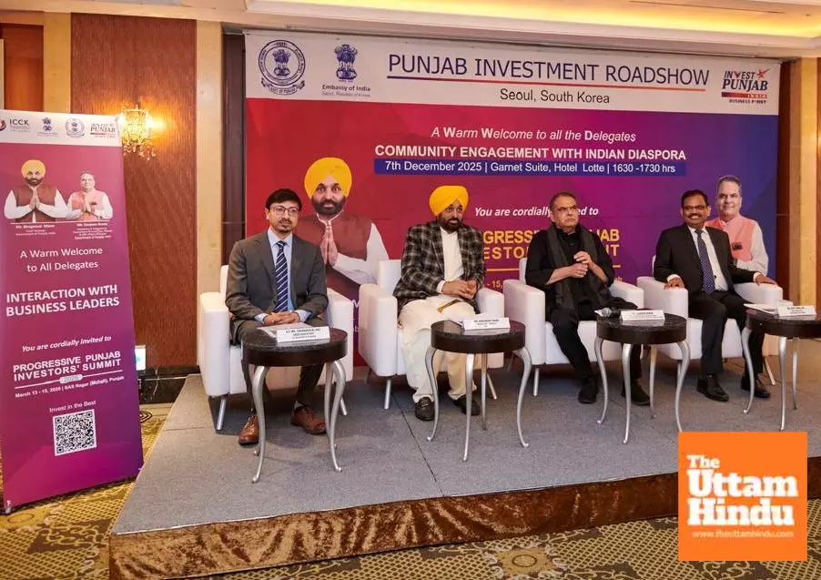 ACT AS BRAND AMBASSADORS OF YOUR HOMELAND AND INSPIRE KOREAN COMPANIES TO INVEST IN THE STATE: CM TO PUNJABIS IN SEOUL ACT AS BRAND AMBASSADORS OF YOUR HOMELAND AND INSPIRE KOREAN COMPANIES TO INVEST IN THE STATE: CM TO PUNJABIS IN SEOUL
