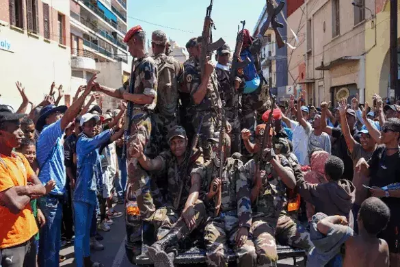 Country plunged into turmoil after military overthrow broadcast live Country plunged into turmoil after military overthrow broadcast live