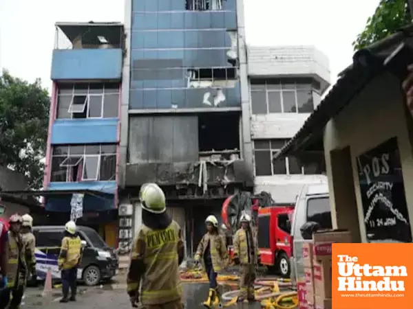 Drone firm building engulfed in florescent blaze: 20 killed in inferno Drone firm building engulfed in florescent blaze: 20 killed in inferno