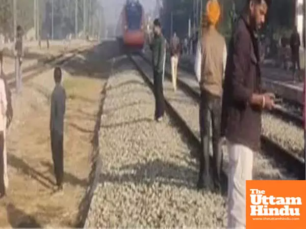 Vande Bharats priority sparks fury: Passengers block railway track at station Vande Bharats priority sparks fury: Passengers block railway track at station
