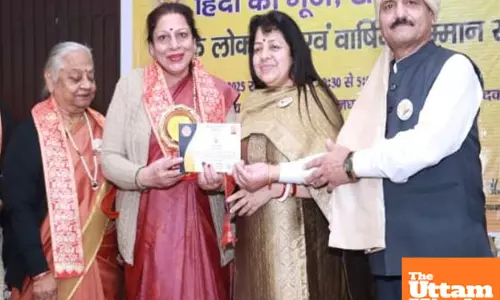 Sindhu Rana receives Japanese Hindi Seva Samman on International platform