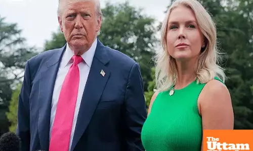 Trump’s supposed description of his press secretary goes viral, draws widespread attention