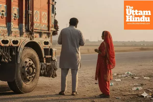 Woman Kidnaps Himachal Truck Driver, Tears Clothes and Extorts Money With False Case Threat Woman Kidnaps Himachal Truck Driver, Tears Clothes and Extorts Money With False Case Threat