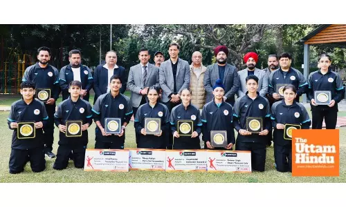 DC Honours National Badminton Champions