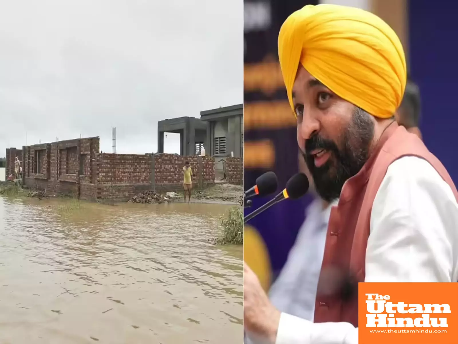 Mann government sets an example, offers highest compensation to flood victims Mann government sets an example, offers highest compensation to flood victims