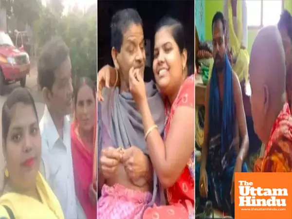 Daughter defies tradition: shaves head, performs fathers last rites in Odisha village Daughter defies tradition: shaves head, performs fathers last rites in Odisha village