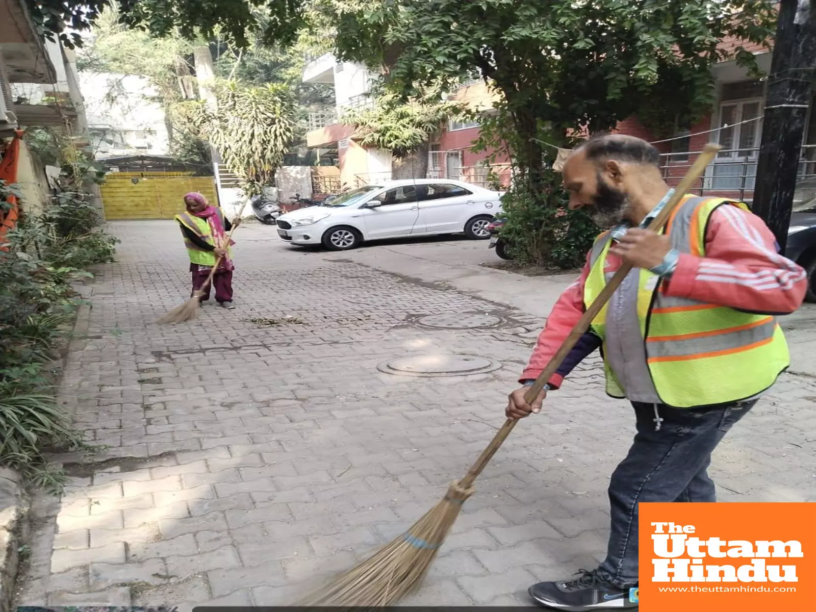 NDMC launches intensive dust-control and cleanliness drive across in its key residential and commercial zones