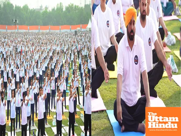 CM Di Yogashala creates history; 2 lakh people practice free yoga daily CM Di Yogashala creates history; 2 lakh people practice free yoga daily