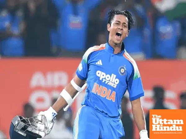 Yashasvi Jaiswal smashes a century in 48 balls, puts Gill under pressure Yashasvi Jaiswal smashes a century in 48 balls, puts Gill under pressure