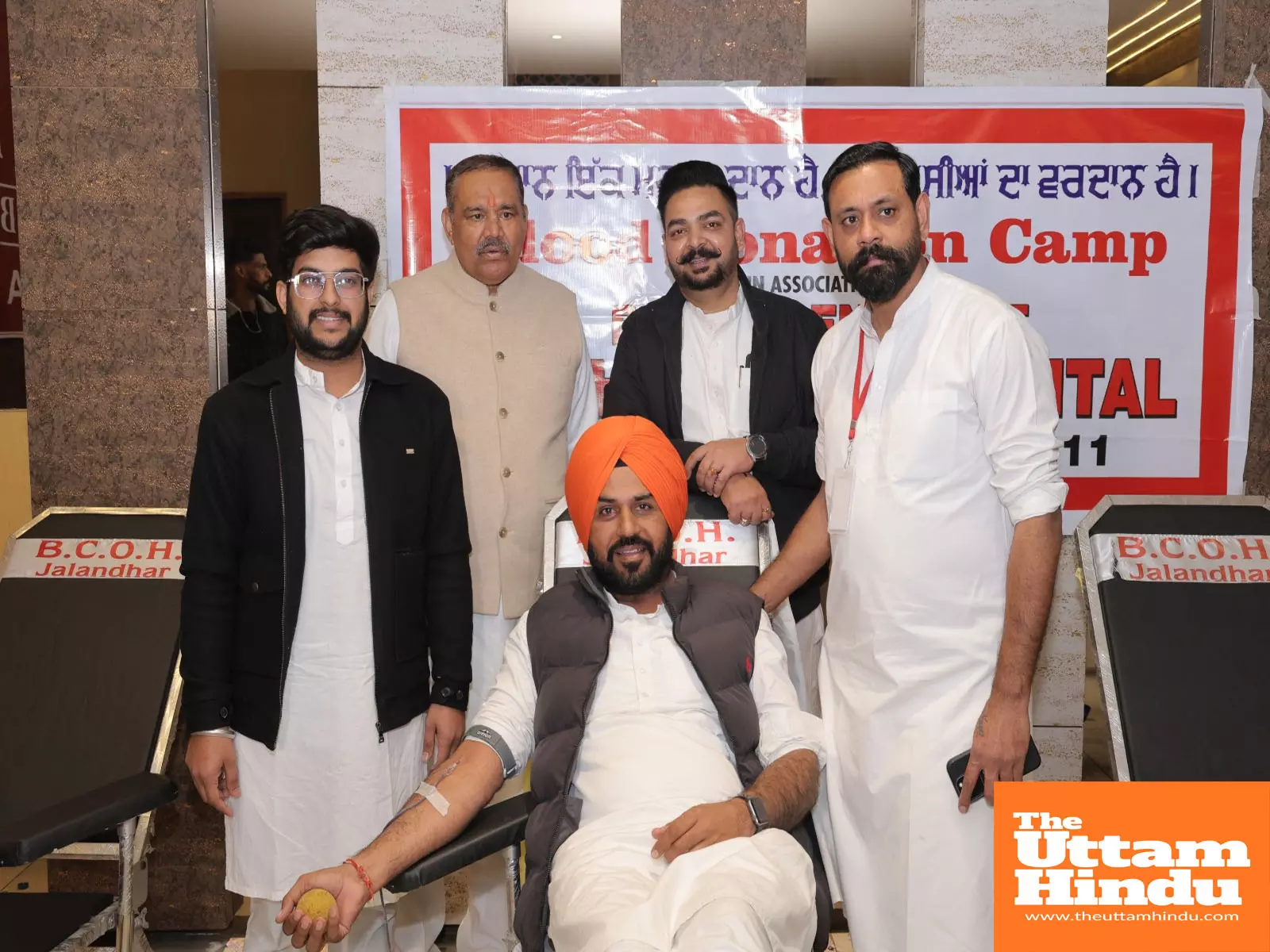 A huge turnout of blood donors at the camp organized on the birthday of Ashu Samplas late daughter Navya A huge turnout of blood donors at the camp organized on the birthday of Ashu Samplas late daughter Navya