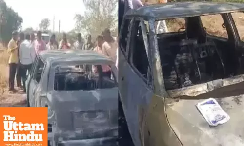 Recovery Agent Tied Hand and Foot, Stuffed in a Sack and Burnt Alive Inside a Car; Even Police Left Shocked