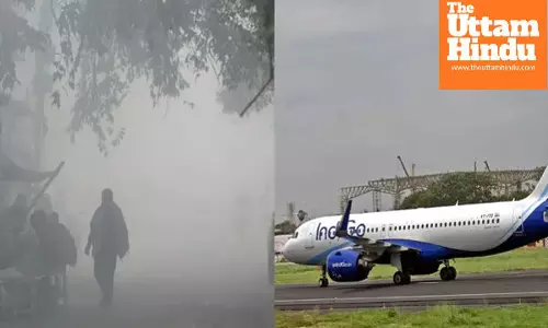 Double Attack of Fog and Pollution: Flight Operations Slow Down Due to Low Visibility, IndiGo and Air India Issue Advisory